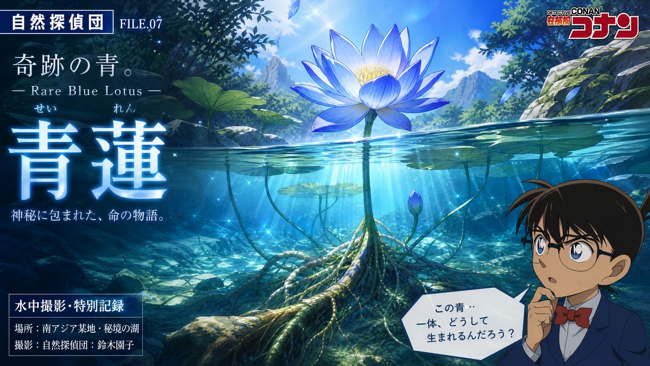国产国产-稀有国产 | 蓝莲花水下根系完整视频记录